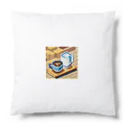 cunissaのドット絵コーヒーと電気ポット Cushion