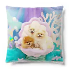 3pomeranian-leo-house　グッズショップの【fantasy】pomeranianworld ポメラニアン Cushion