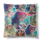 💖宇宙整体♪🌈♪こころからだチャンネル♪💖のhealing mermaidスペシャル Cushion