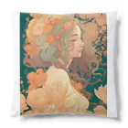 mumusの女性のイラストグッズ Cushion