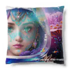 💖宇宙整体♪🌈♪こころからだチャンネル♪💖のuniversal  mermaid LARA Cushion