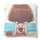 TK-fashionの夏の日の海 Cushion