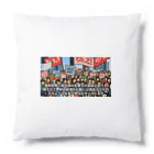 workingpapaの政府に抗議 Cushion