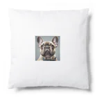 smile_happyのfrench bulldog Cushion