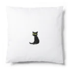 mumuの黒猫の僕の名前は、ソックス Cushion