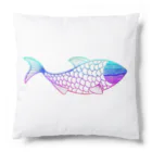 mumusの魚　rainbow Cushion