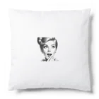 aoyama1964の驚く女性 Cushion