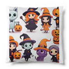 ワンダーワールド・ワンストップのたくさんのかわいいハローウィーンキャラクター② Cushion