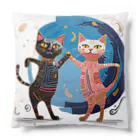 猫魚鳥時々犬等 arte♡のSuccessful Cats ♡ Cushion