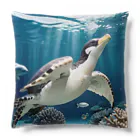 人魚の夢のペンガメ Cushion