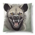 京都イラスト工房の動物シリーズ24：ハイエナ Cushion