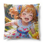 poketuのかわいい少女のイラストグッズ Cushion