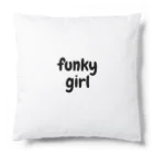 namonakyのファンキーガールシリーズ（ブラック） Cushion