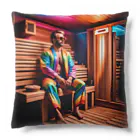 COLORFUL-SAUNAのCOLORFUL-SAUNAのジョージ Cushion