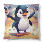 MistyStarkのペンギンダンス Cushion