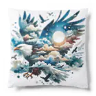 ピラメキSHOPの夜空を駆けるタカ Cushion