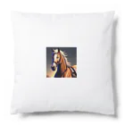 KSK SHOPの馬(horse) Cushion