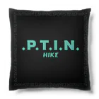 .P.T.I.N. HIKEの.P.T.I.N. HIKE - SQUARE LOGO BLACK クッション