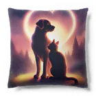 CASPROSTORESのLove Cat & Dog Cushion