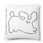 Sonon Buttonのいぬいぬ シロ Cushion