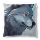 海坊主のグレイウルフ Cushion