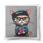 非常口社長のヒップホップ猫 Cushion