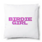 BIRDIE_GIRLのバーディーガールロゴ Cushion