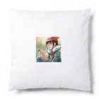 AI美女王国のドット絵のゆうこちゃん Cushion