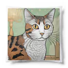 iyashi₋creatersのじっと見つめる猫 Cushion