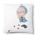 usabit.のぐっず屋さんのトマトぶちまけにゃこ師匠 Cushion