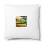 lallypipiのドット柄の世界「野生の王国」グッズ Cushion