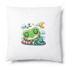 Shiba_IncのSleeping frogs(熟睡する蛙) Cushion