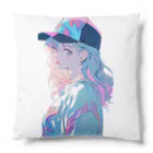 yanagi029の帽子女子 Cushion