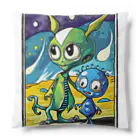 Paonのズーの可愛い宇宙人 Cushion