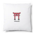 Mikazuki Designのかわいい　鳥居ロゴ　オリジナルグッズ Cushion