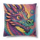 DORAGONIAのサイケドラゴン Cushion