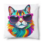 629_CAT_ARTのグラカラキャット2 Cushion