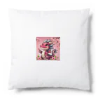 可愛らしいドラゴンのイラストグッズ店のキュートなドラゴンキャラ Cushion