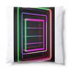 Association Against Mirroring SelfiesのAbstract_Neonsign Cushion