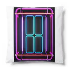 Association Against Mirroring SelfiesのAbstract_Neonsign03 Cushion