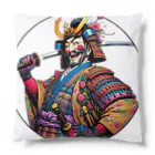 manyou-lab_Ukiyo-eの浮世絵 ド派手侍 Ukiyoe Flamboyant Samurai [UDS-DL-SR001-0005] Cushion