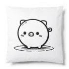 終わらない夢🌈のまんまる🐷ぶたちゃん😍 Cushion