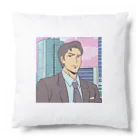 なお（ｻﾗﾘｰﾏﾝ）＠AI使って情報発信中の夕焼けサラリーマン Cushion