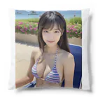 AI美女専門ショップのAI水着美女みき Cushion