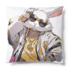 *˚𝔑𝔶𝔲𝔫𝔤𝔢𝔩𝔰 𝔰𝔥𝔬𝔭のヒップホップアニマルズ ウサギ Cushion