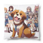 Dog Selectionのアニメ風　アイテム Cushion