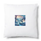 Passionista Lifestyle Emporium : 情熱的なライフスタイルエンポリウムの極光の冬景色とトナカイ Cushion