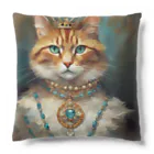 esmeralda64のパライバトルマリンの瞳の猫 Cushion