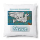 Earth-HarmonyのPeace　平和の鳩 Cushion