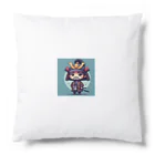 戦国時代マニアのデフォルメ伊達成実君 Cushion